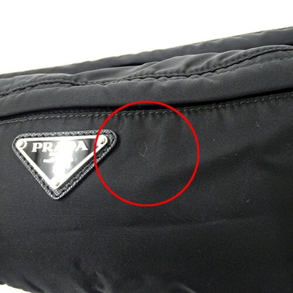 PRADA Women's and Men's Body Bags, Waist Nylon, Black - Picture 11 of 13